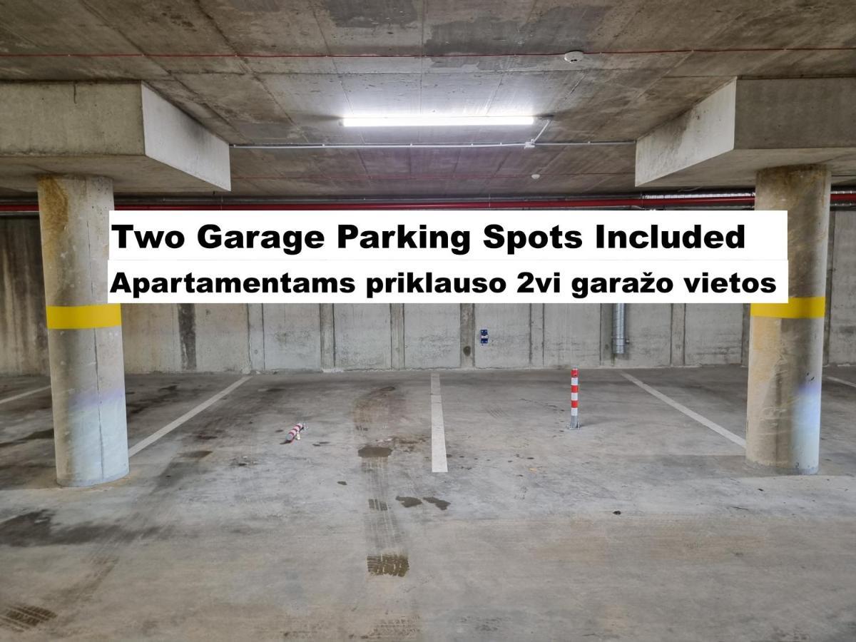 2 Bedroom Apt, 2 Garage Spots & Balconies, Self Check-In, By Cohost Druskininkai Exterior foto