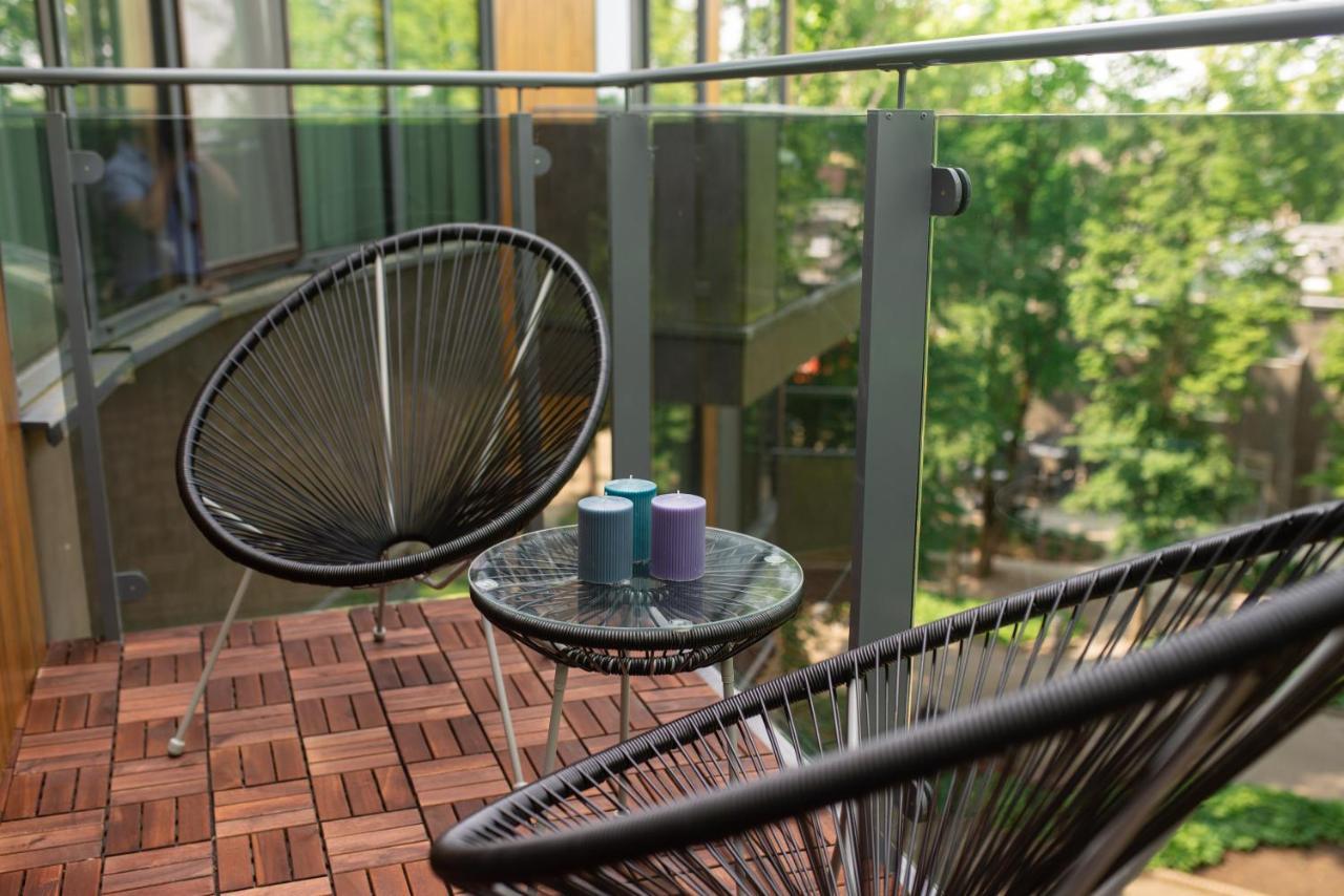 2 Bedroom Apt, 2 Garage Spots & Balconies, Self Check-In, By Cohost Druskininkai Exterior foto
