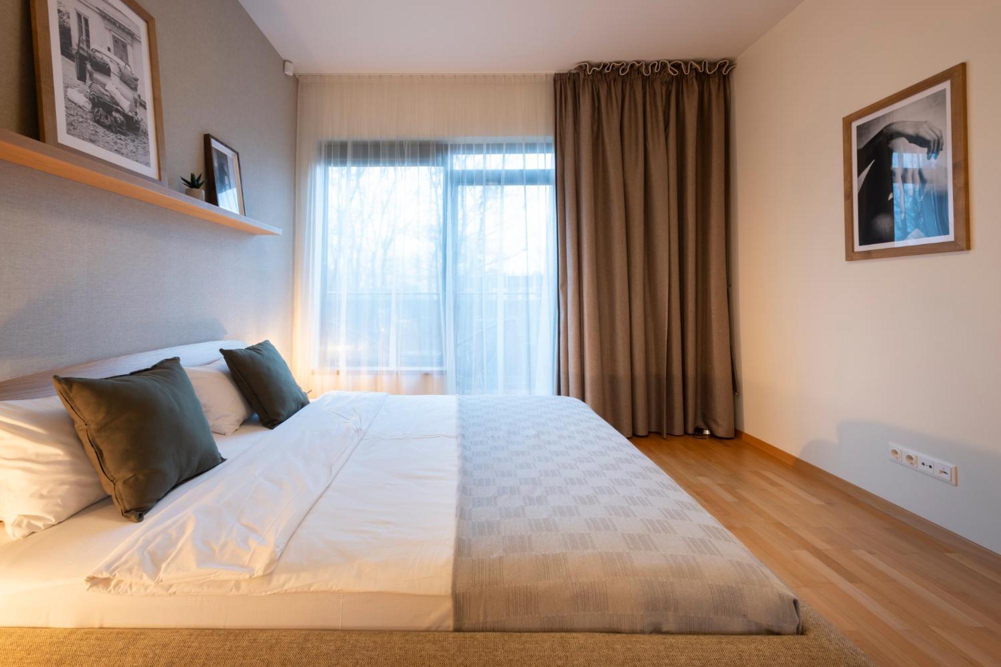 2 Bedroom Apt, 2 Garage Spots & Balconies, Self Check-In, By Cohost Druskininkai Exterior foto