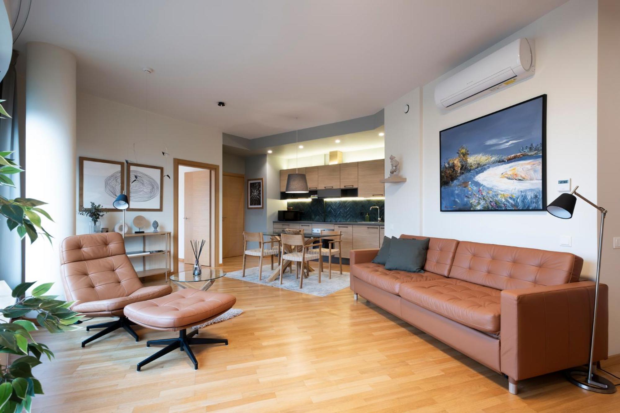 2 Bedroom Apt, 2 Garage Spots & Balconies, Self Check-In, By Cohost Druskininkai Exterior foto