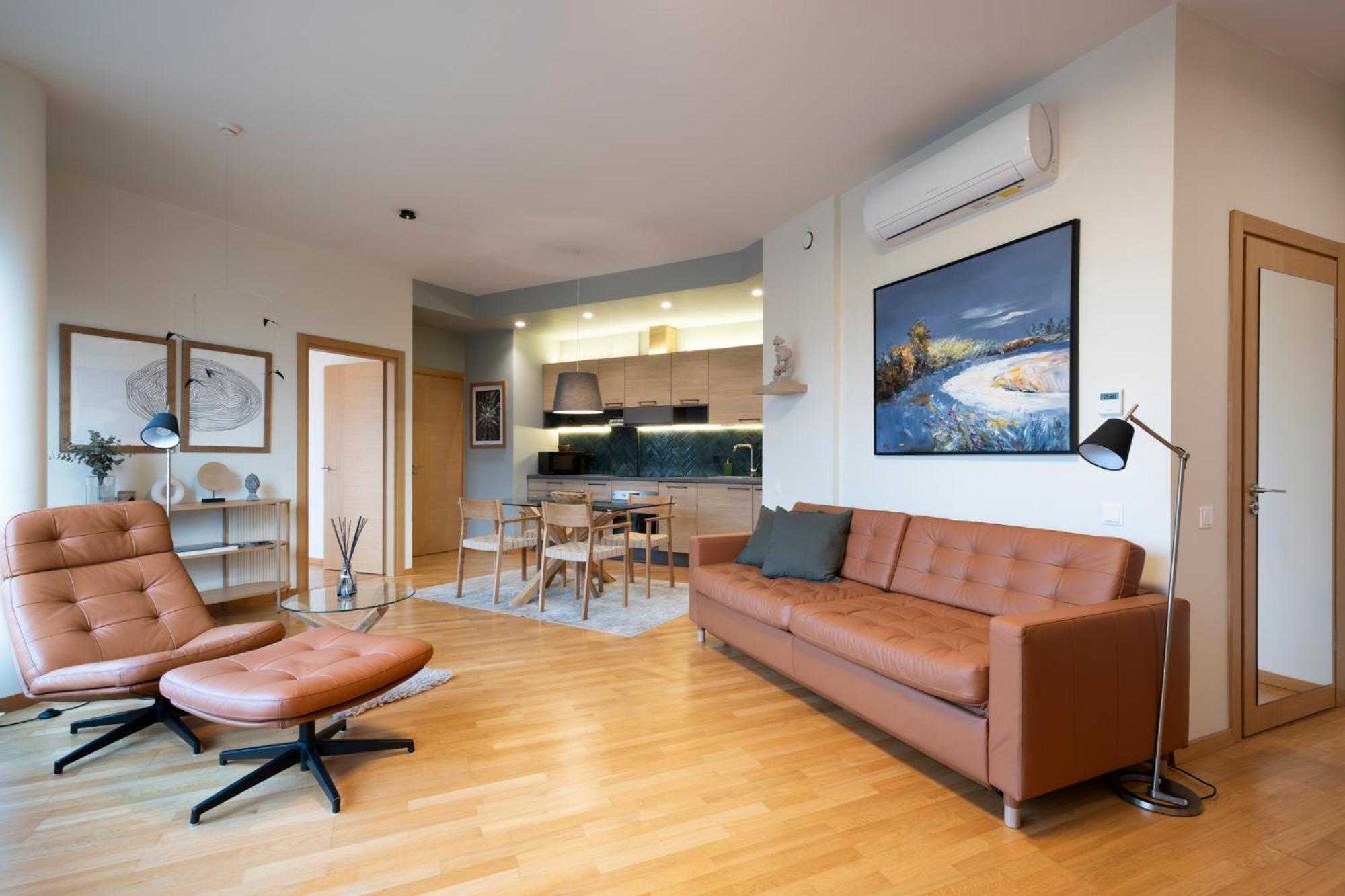 2 Bedroom Apt, 2 Garage Spots & Balconies, Self Check-In, By Cohost Druskininkai Exterior foto