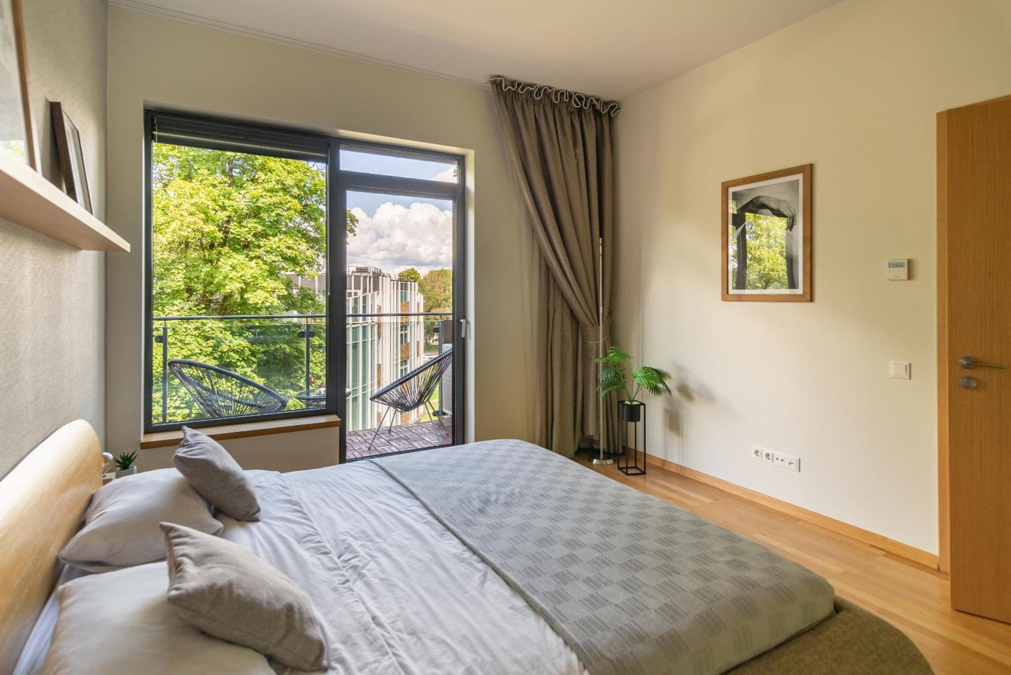 2 Bedroom Apt, 2 Garage Spots & Balconies, Self Check-In, By Cohost Druskininkai Exterior foto