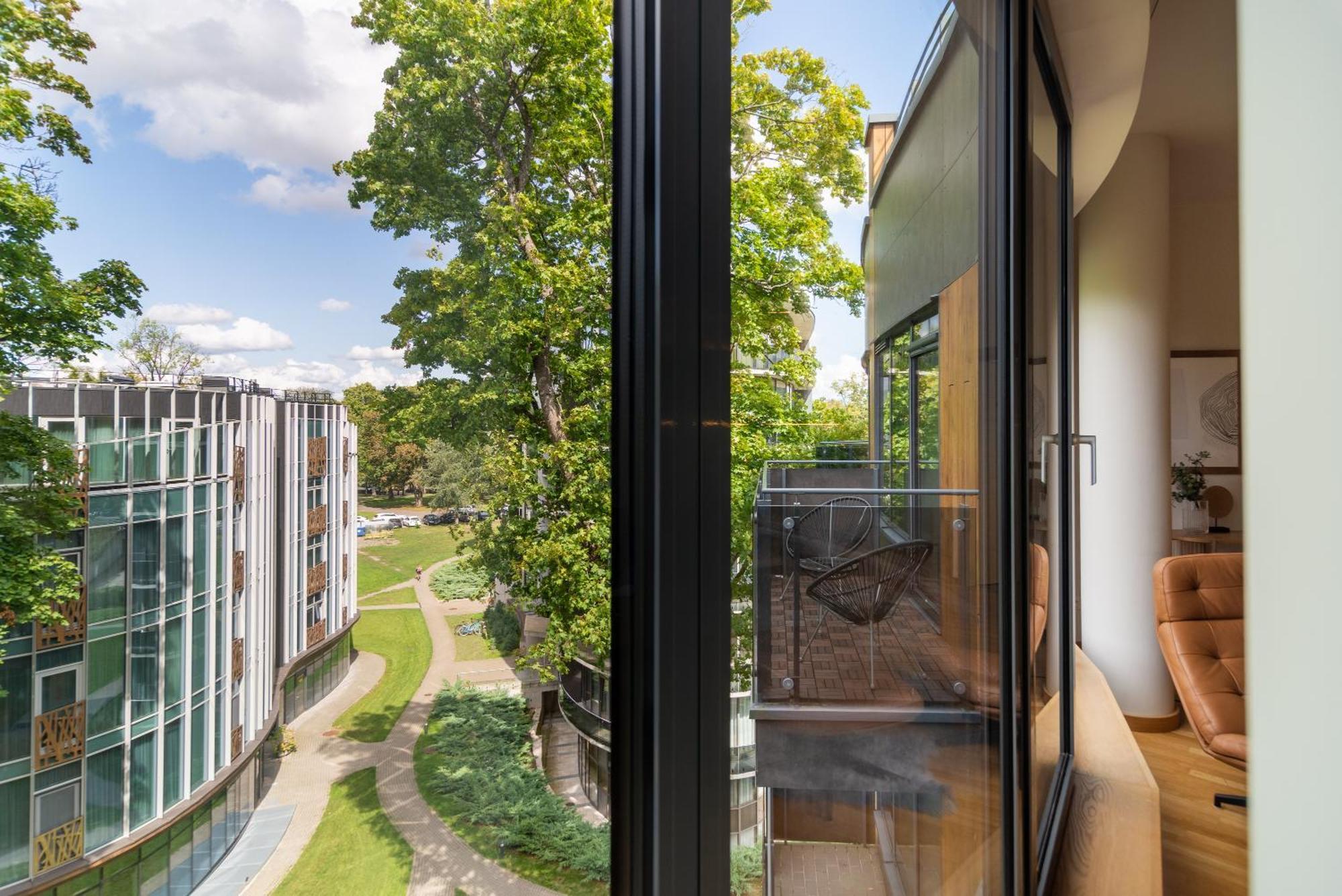 2 Bedroom Apt, 2 Garage Spots & Balconies, Self Check-In, By Cohost Druskininkai Exterior foto